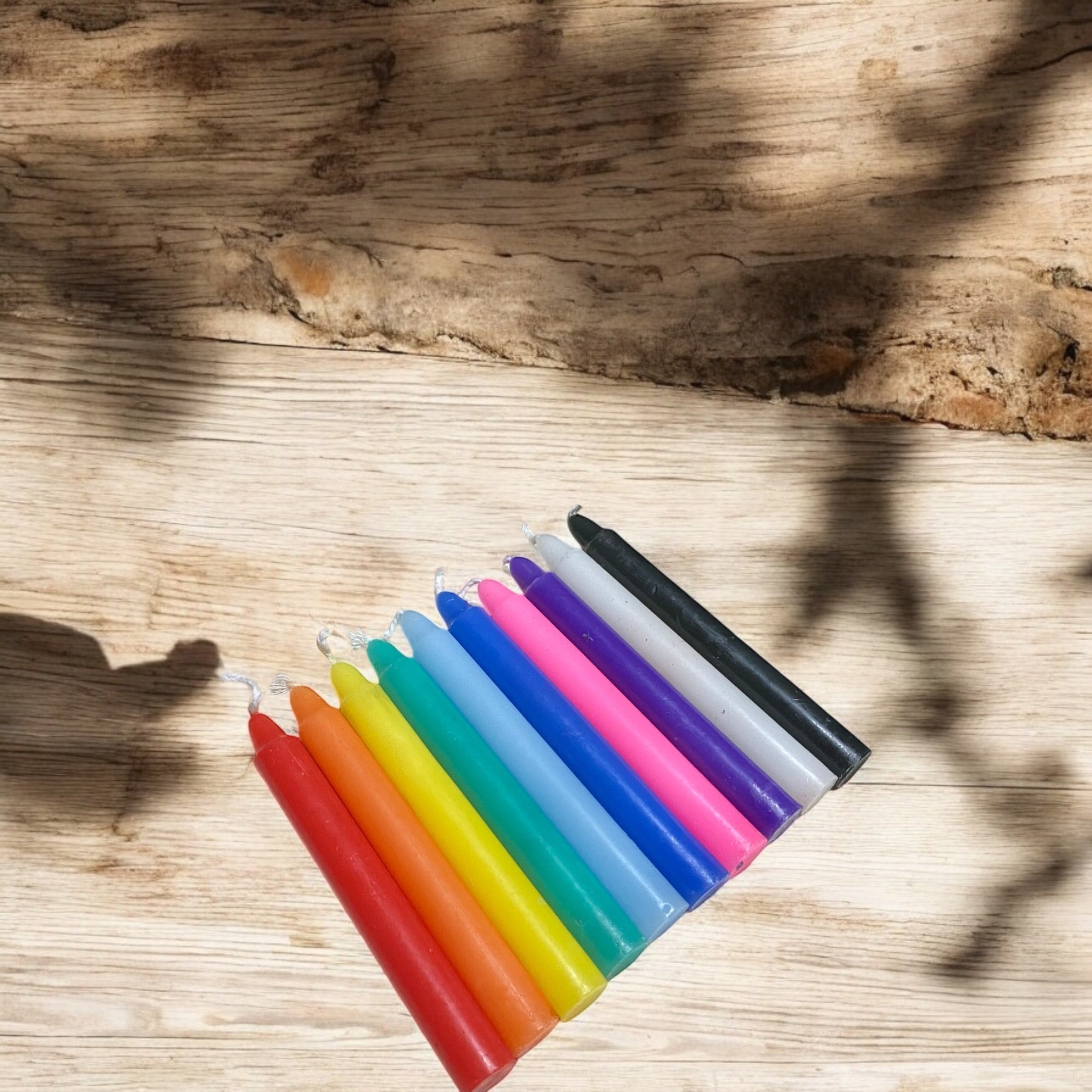 Coloured ritual spell candles – Wicked Visions